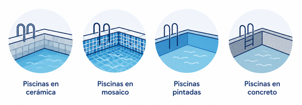 construcción de piscinas